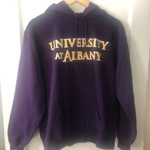 Champion University at Albany Sweatshirt Size M